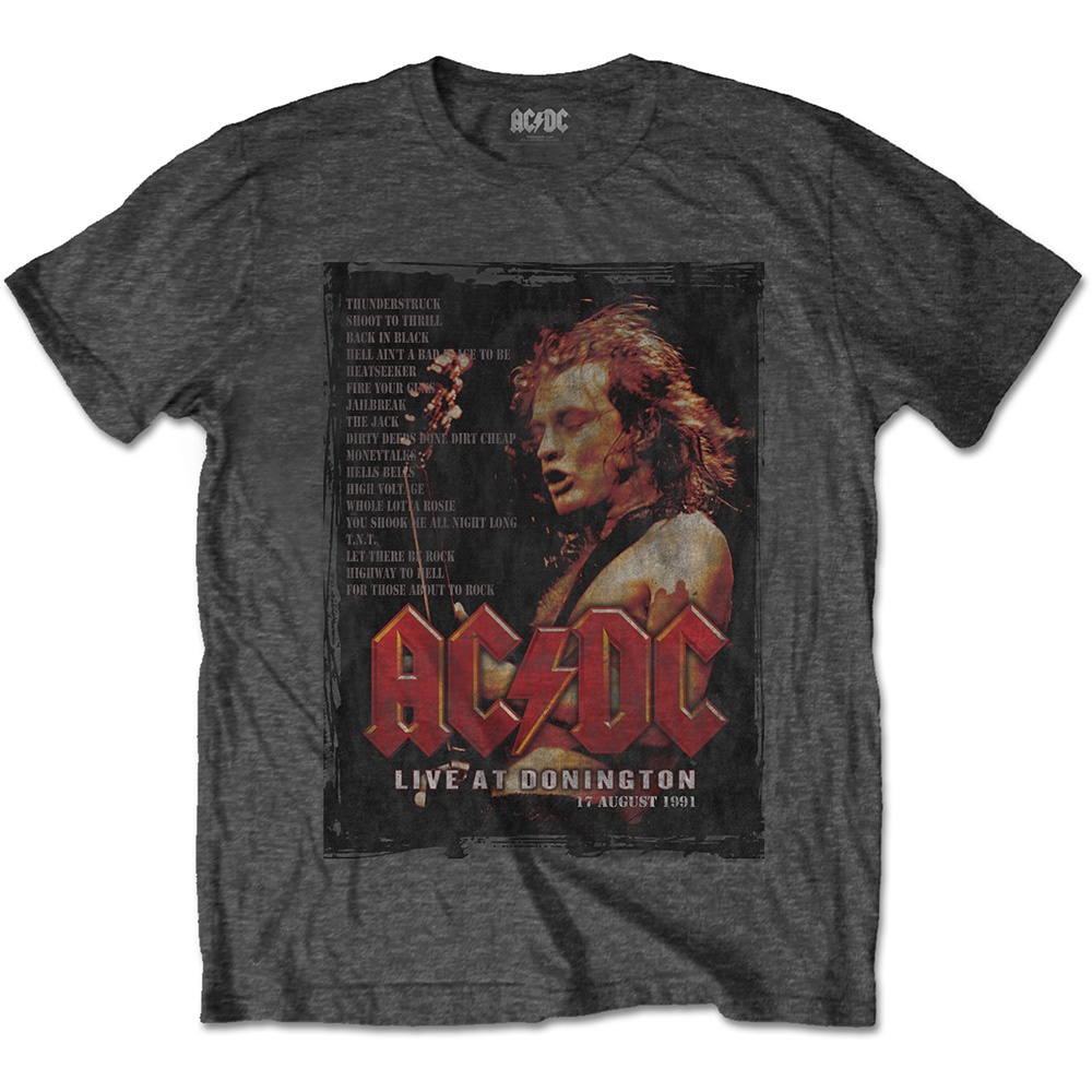 AC/DC Unisex T-Shirt: Donington Set (X-Large)