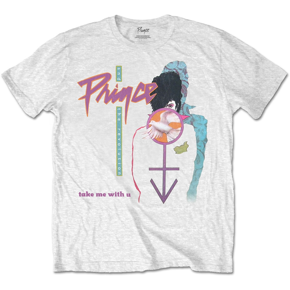 Prince Unisex T-Shirt: Take Me With U (X-Large)