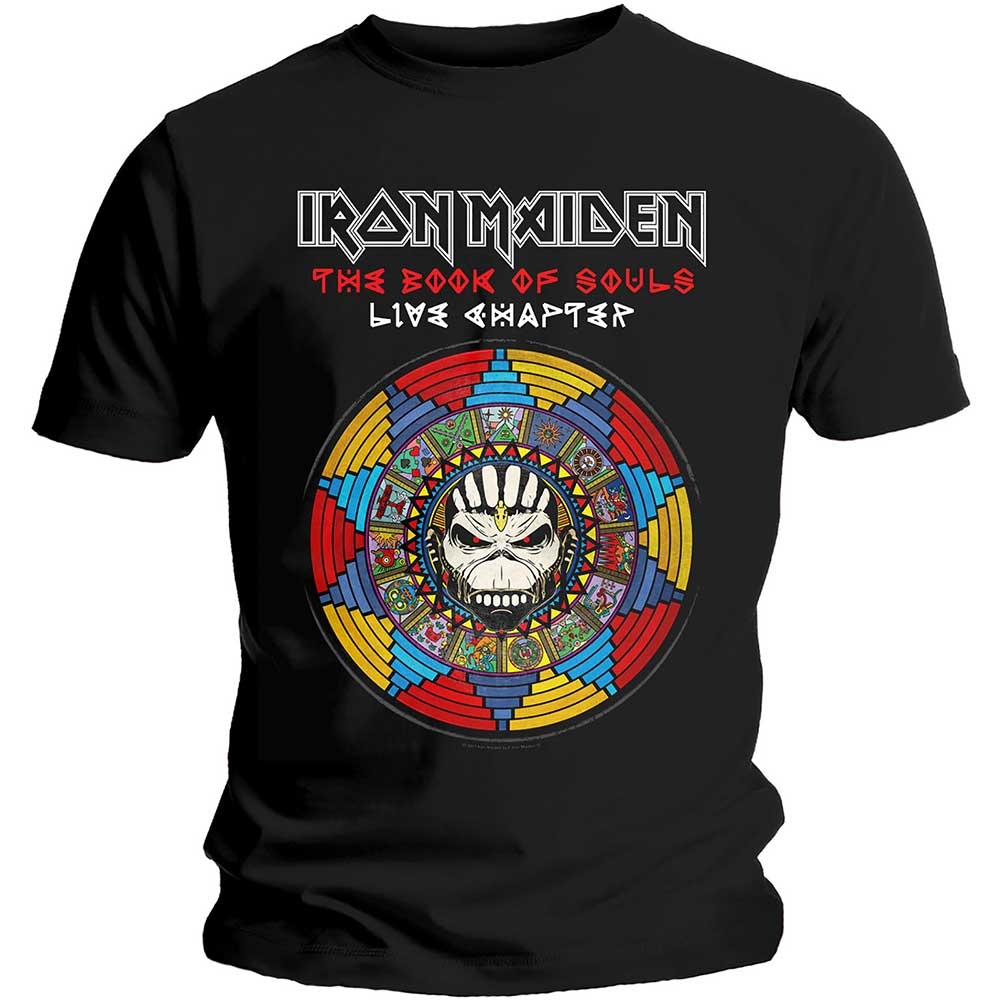 Iron Maiden Unisex T-Shirt: Book of Souls Live Chapter (X-Large)