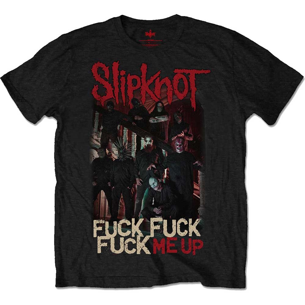 Slipknot Unisex T-Shirt: Fuck Me Up (X-Large)