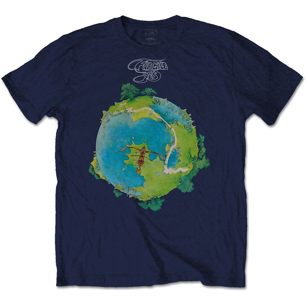 Yes Unisex T-Shirt: Fragile (X-Large)
