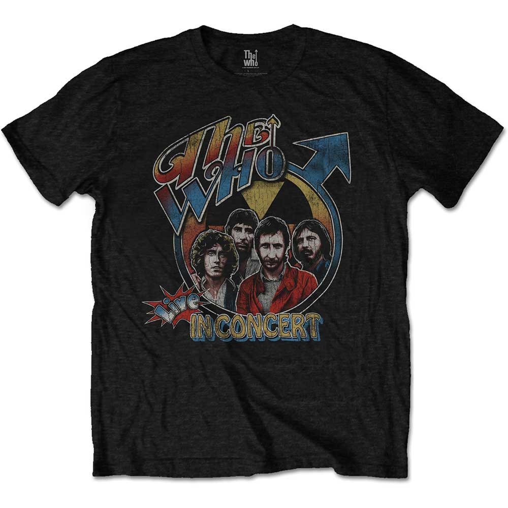 The Who Unisex T-Shirt: Live in Concert (X-Large)