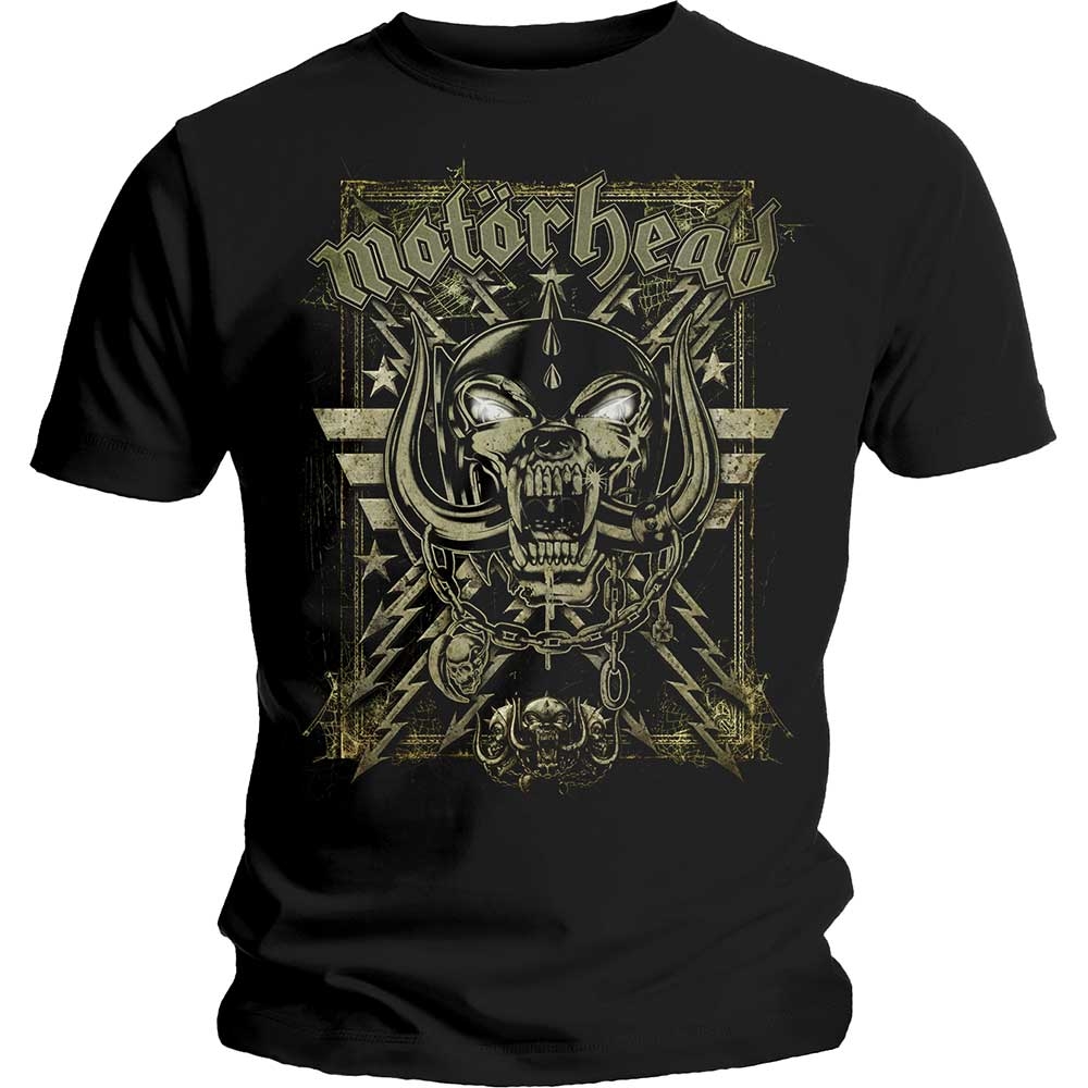 Motorhead Unisex T-Shirt: Spider Webbed War Pig (X-Large)