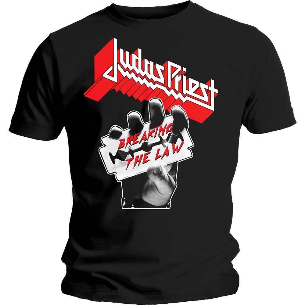Judas Priest Unisex T-Shirt: Breaking The Law (X-Large)