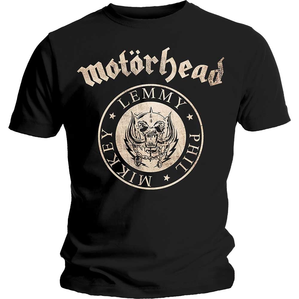 Motorhead Unisex T-Shirt: Undercover Seal Newsprint (X-Large)