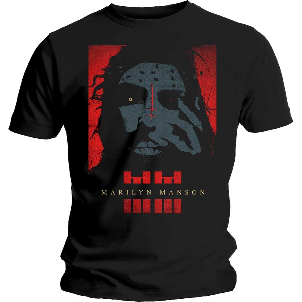 Marilyn Manson Unisex T-Shirt: Rebel (X-Large)