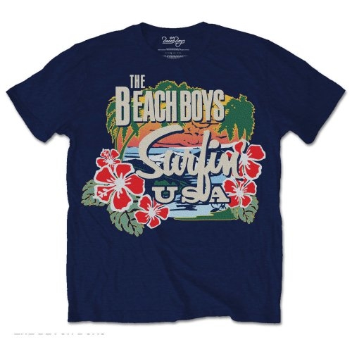 The Beach Boys Unisex T-Shirt: Surfin USA Tropical (XX-Large)