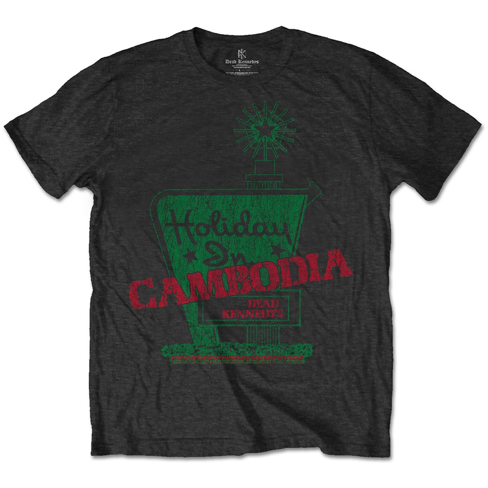 Dead Kennedys Unisex T-Shirt: Holiday in Cambodia (XX-Large)