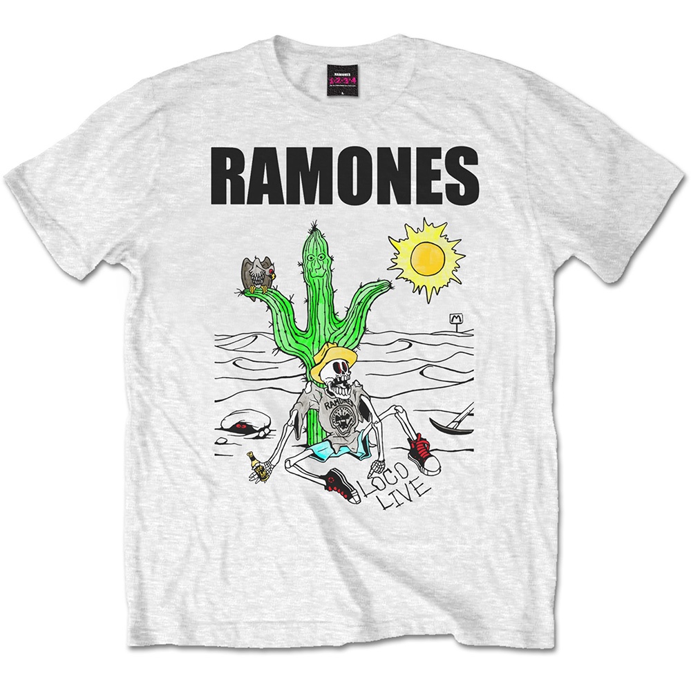 Ramones Unisex T-Shirt: Loco Live (XX-Large)