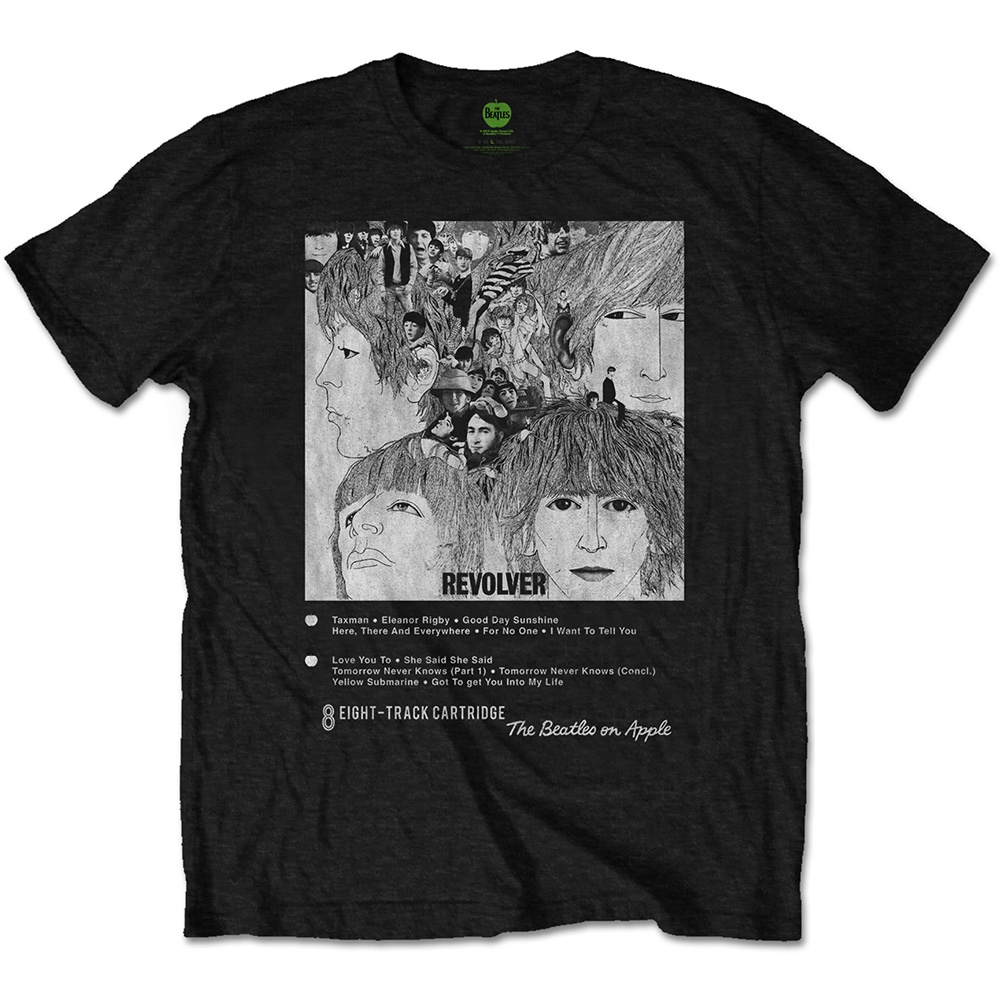 The Beatles Unisex T-Shirt: Revolver 8 Track (XX-Large)