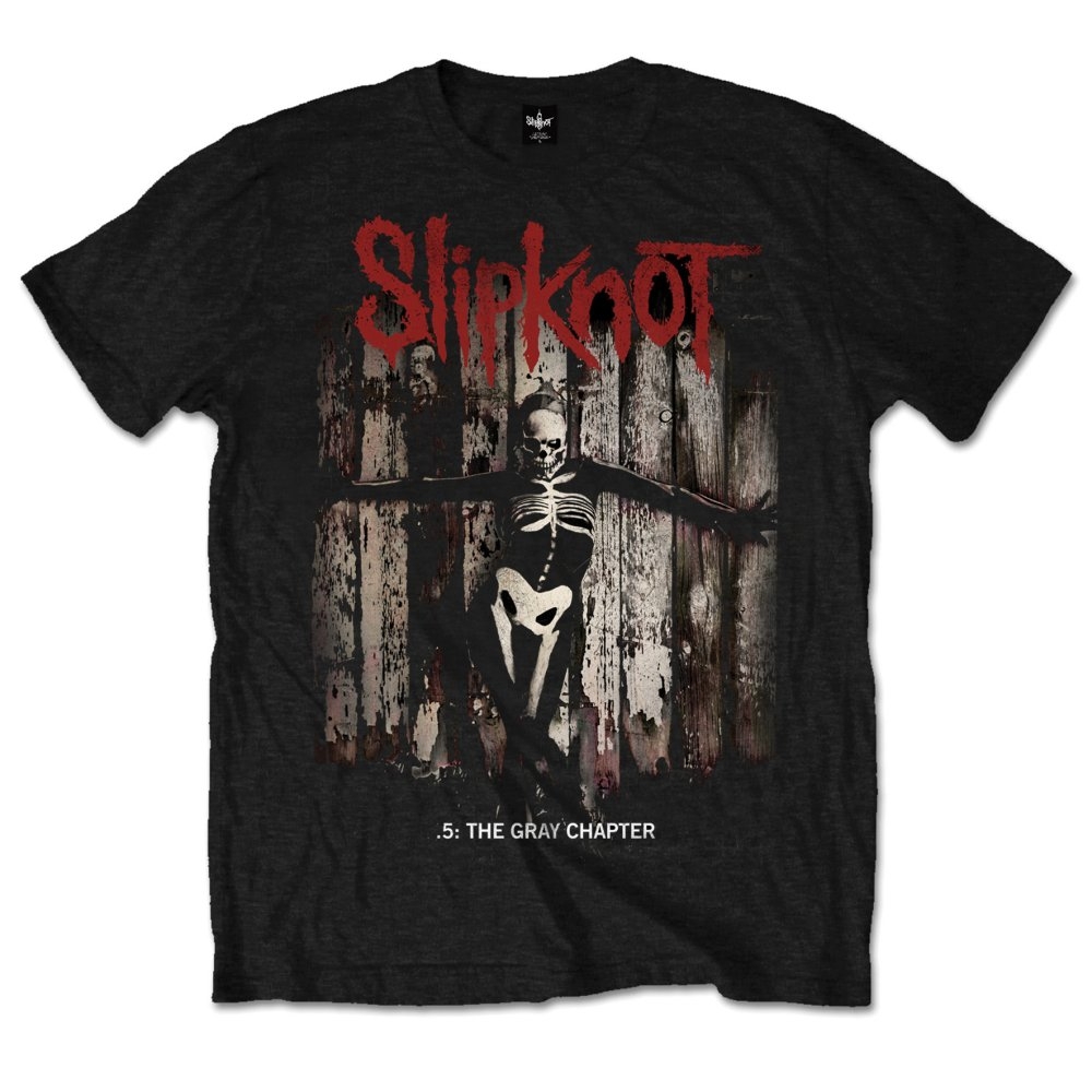 Slipknot Unisex T-Shirt: .5: The Gray Chapter Album (XX-Large)