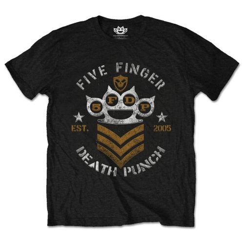 Five Finger Death Punch Unisex T-Shirt: Chevron (XX-Large)