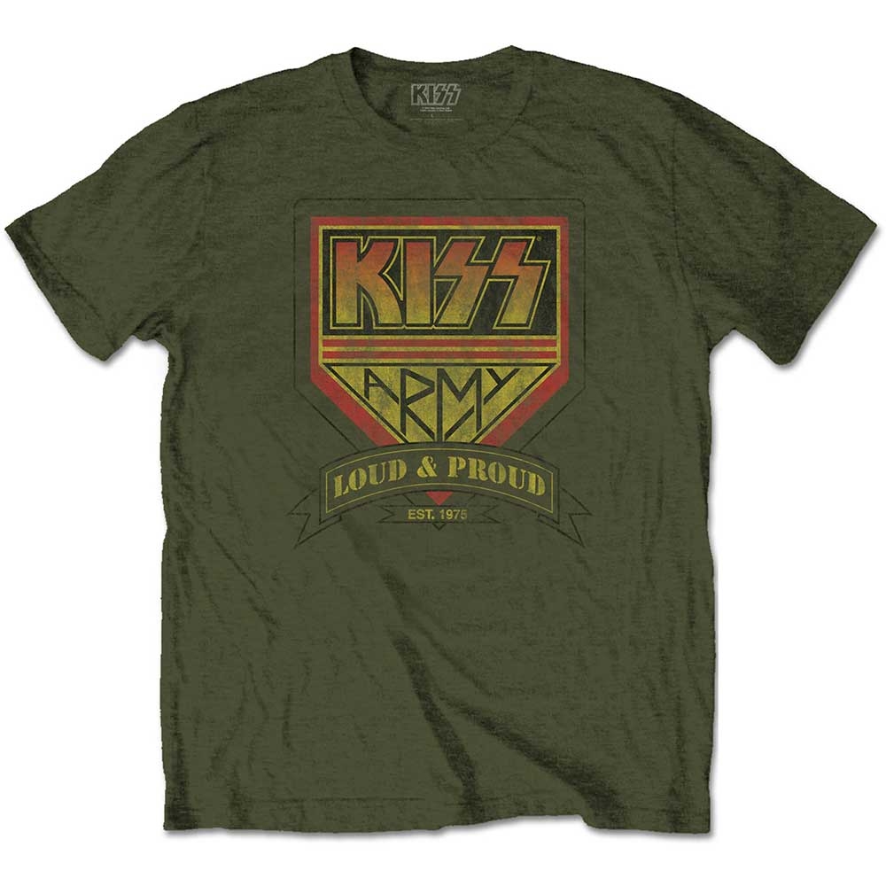 KISS Unisex T-Shirt: Loud & Proud (XX-Large)
