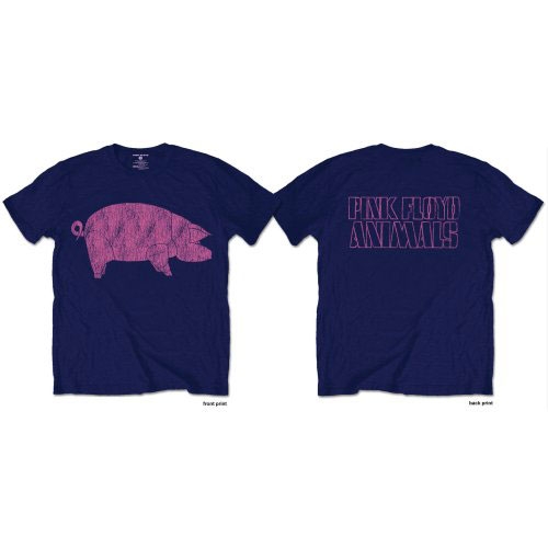 Pink Floyd Unisex T-Shirt: AWBDG (Back Print) (Small)