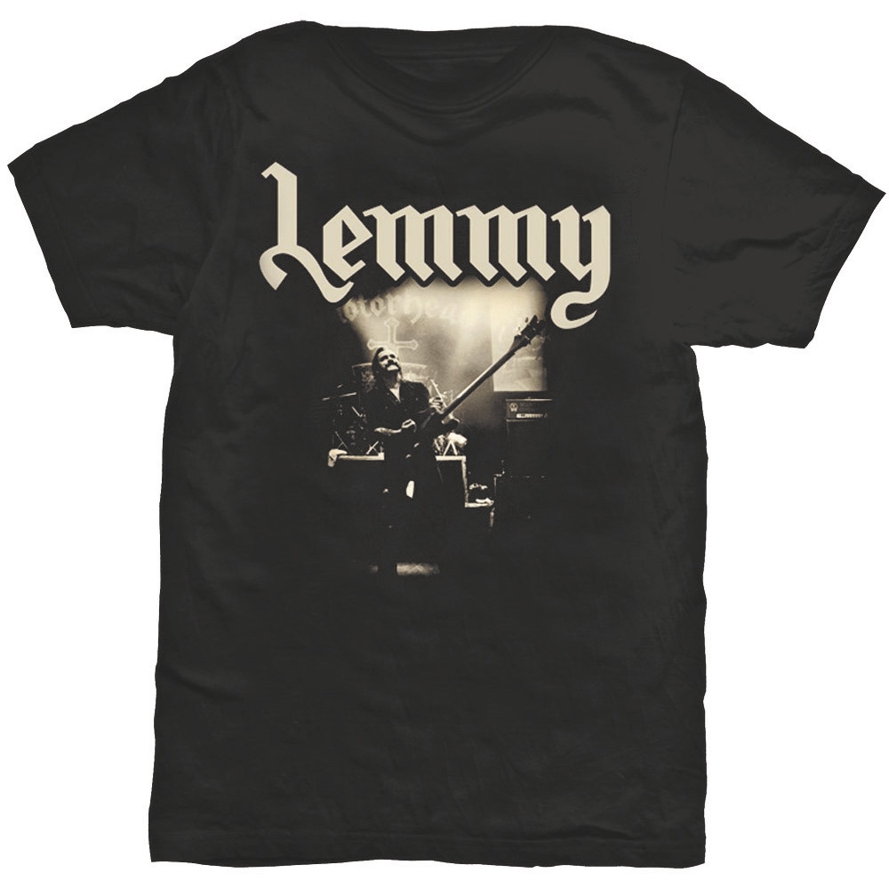 Lemmy Unisex T-Shirt: Lived to Win (Back Print) (Small)