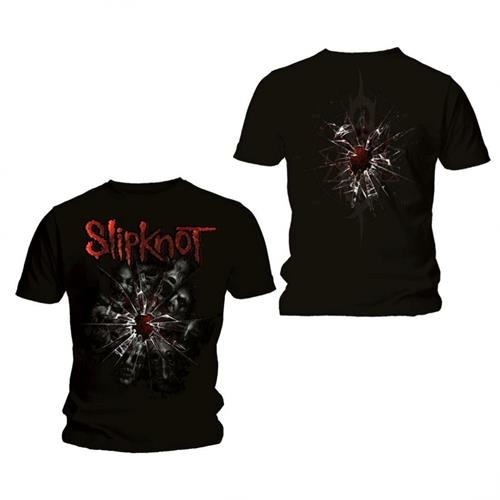 Slipknot Unisex T-Shirt: Shattered (Back Print) (Small)
