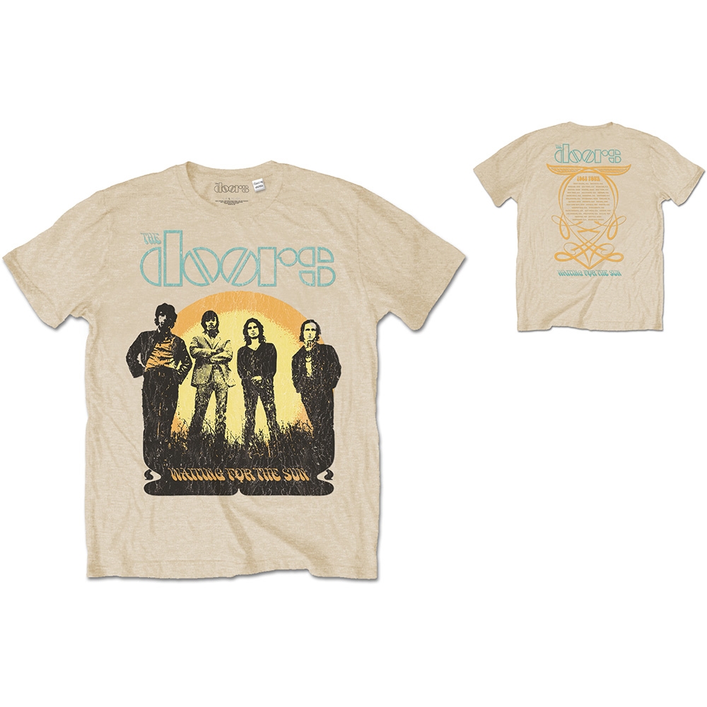 The Doors Unisex T-Shirt: 1968 Tour (Back Print) (X-Large)