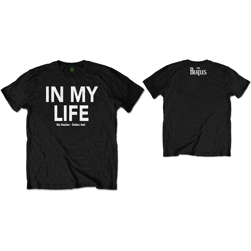 The Beatles Unisex T-Shirt: In My Life (Back Print) (Medium)