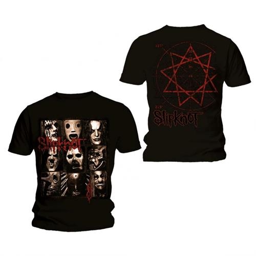 Slipknot Unisex T-Shirt: Mezzotint Decay (Back Print) (X-Large)