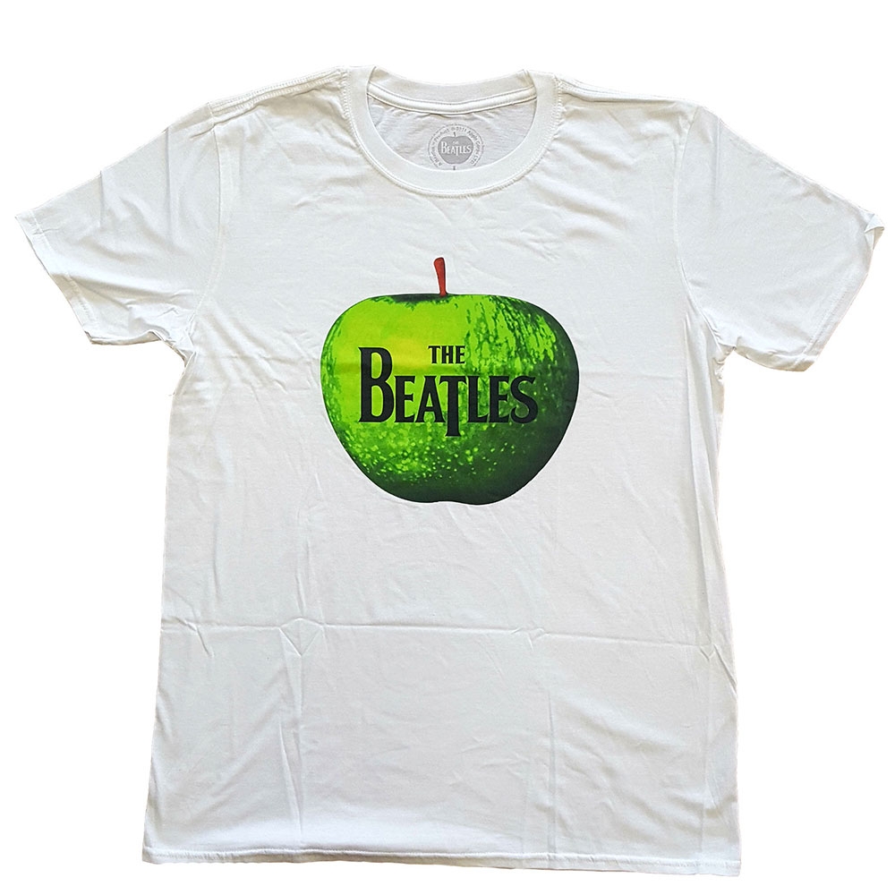 The Beatles Unisex T-Shirt: Apple Logo (Medium)