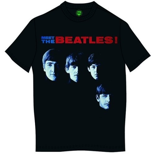 The Beatles Unisex T-Shirt: Meet The Beatles (Large)