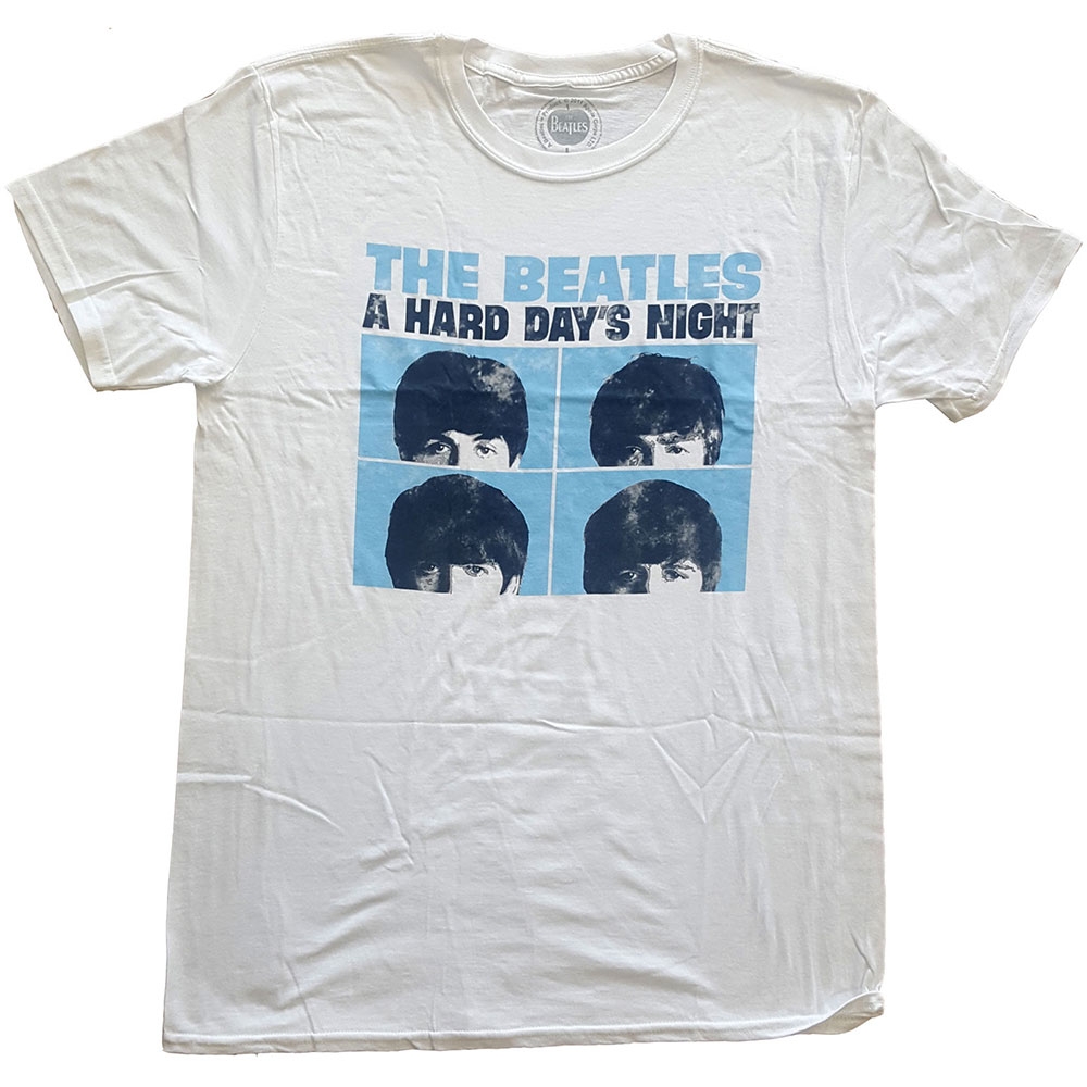 The Beatles Unisex T-Shirt: Hard Days Night Pastel (X-Large)