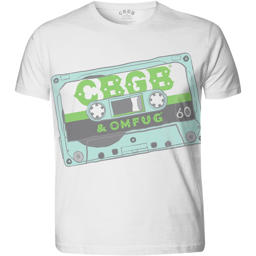 CBGB Unisex Sublimation T-Shirt: Tape (Small)