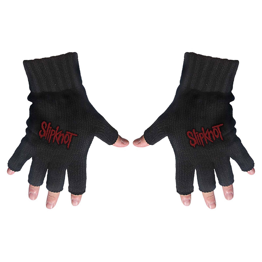 Slipknot Unisex Fingerless Gloves: Logo