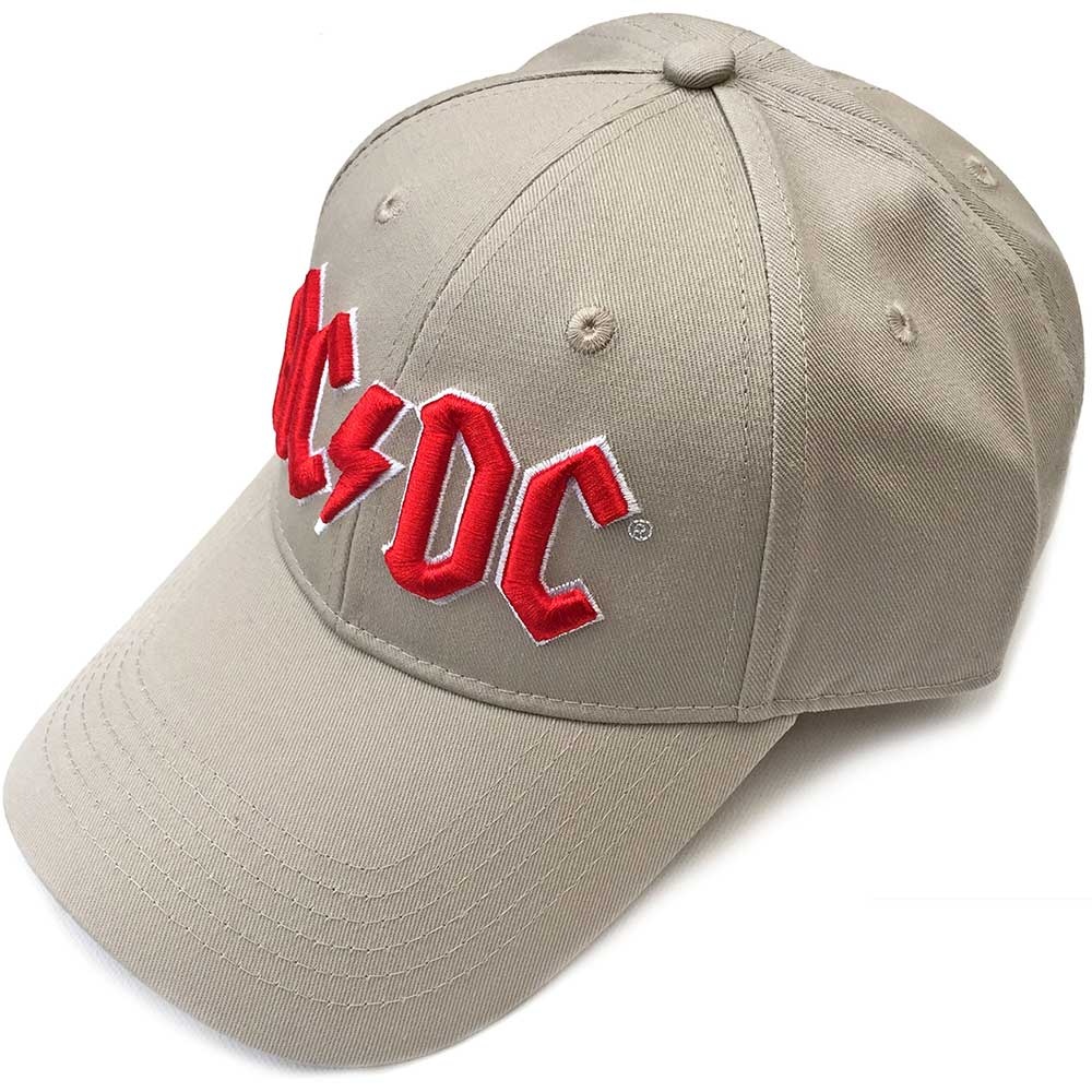 AC/DC Unisex Baseball Cap: Red Logo
