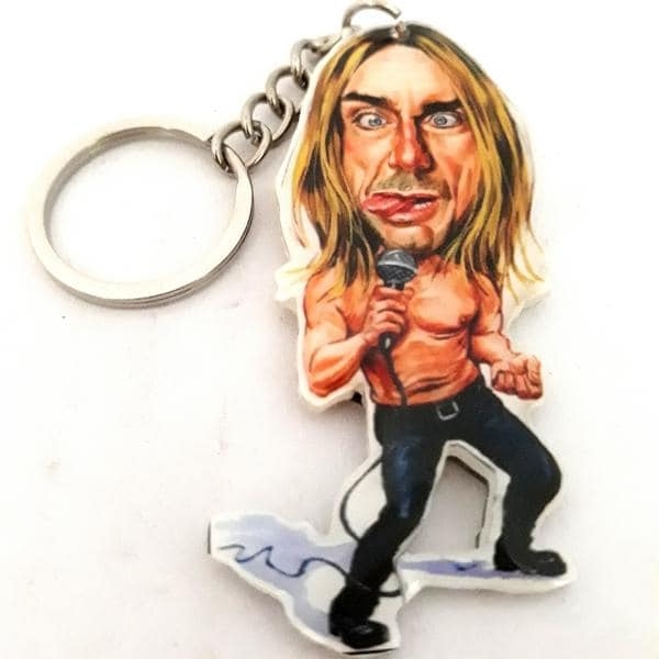 Nyckelring: Iggy Pop