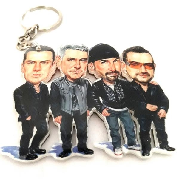 Nyckelring: U2