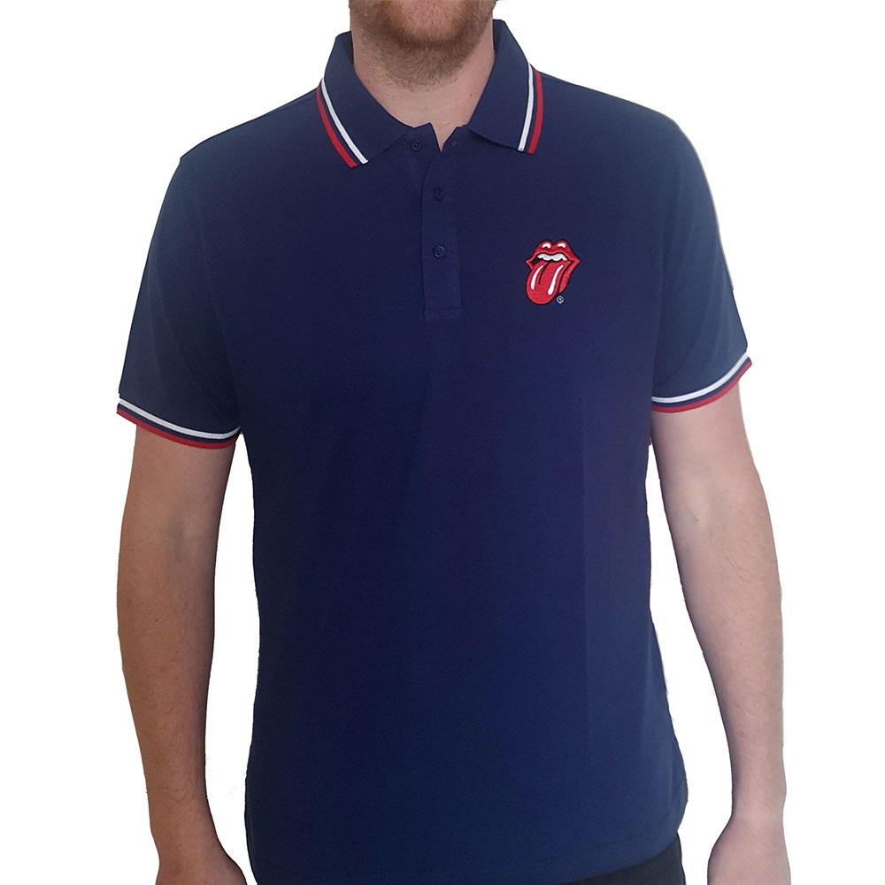 The Rolling Stones Unisex Polo Shirt: Classic Tongue (XX-Large)