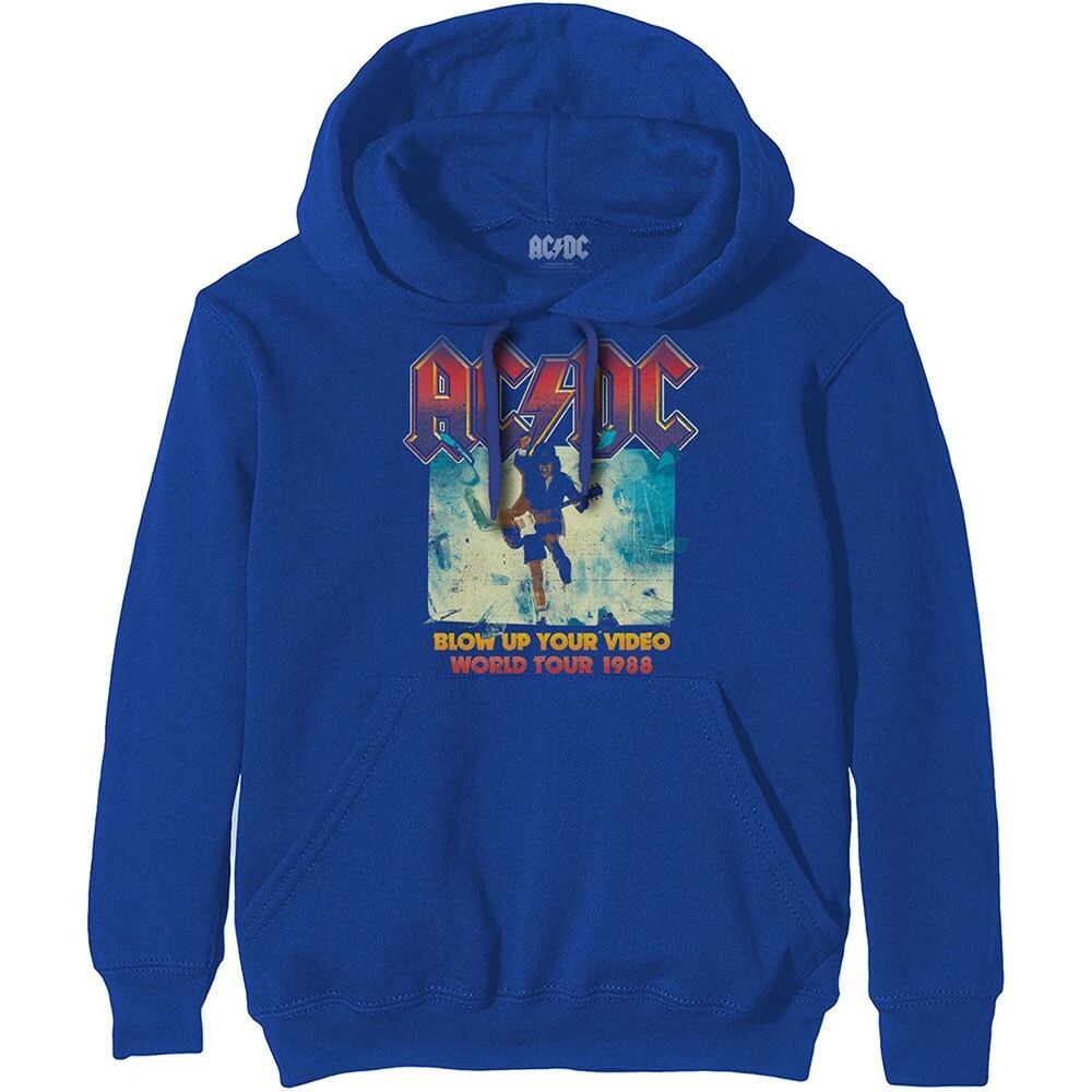 AC/DC Unisex Pullover Hoodie: Blow Up Your Video (Small)