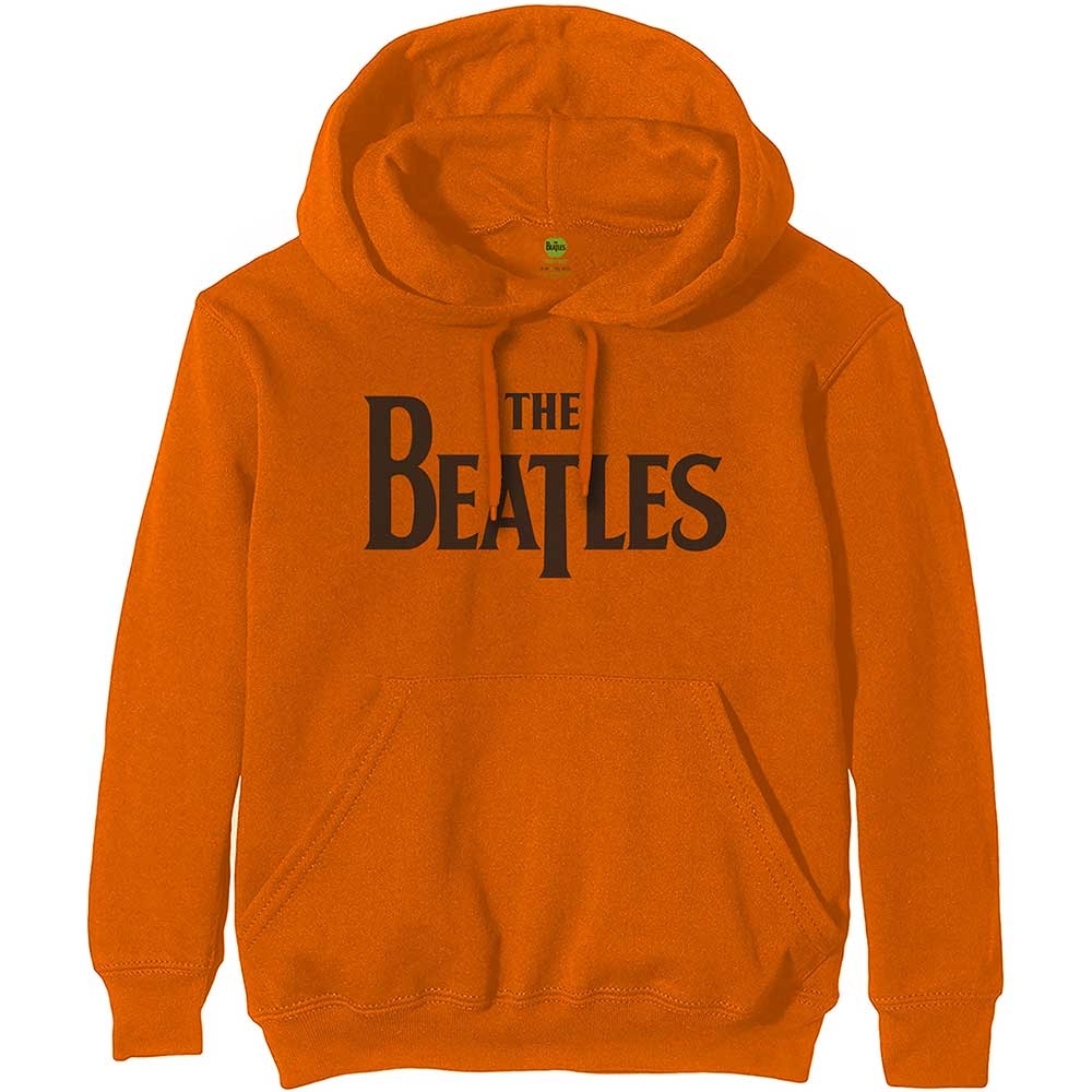 The Beatles Unisex Pullover Hoodie: Drop T Logo (Large)