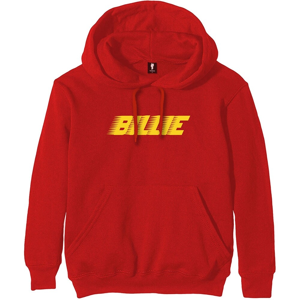 Billie Eilish Unisex Pullover Hoodie: Racer Logo (Medium)