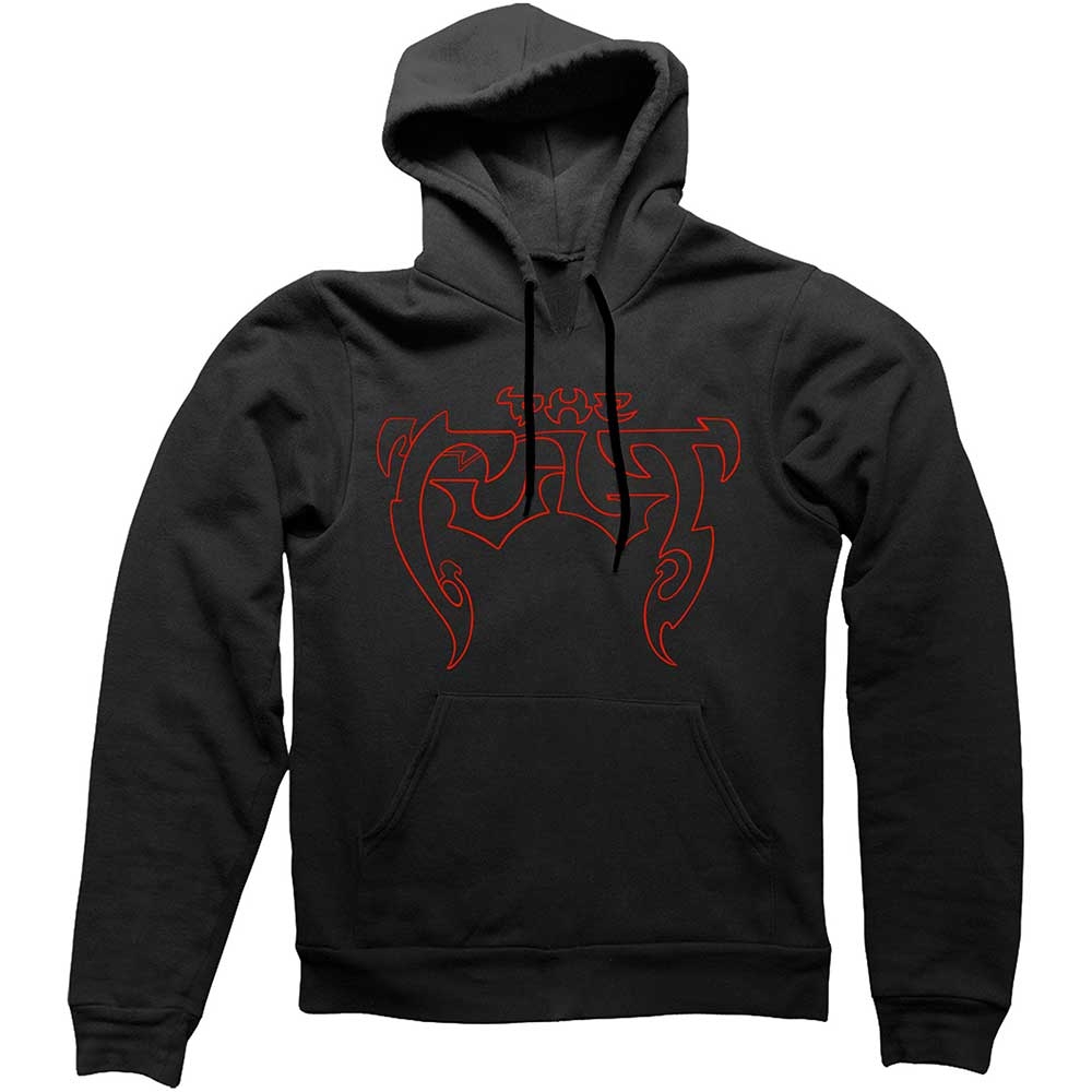 The Cult Unisex Pullover Hoodie: Outline Logo (X-Large)