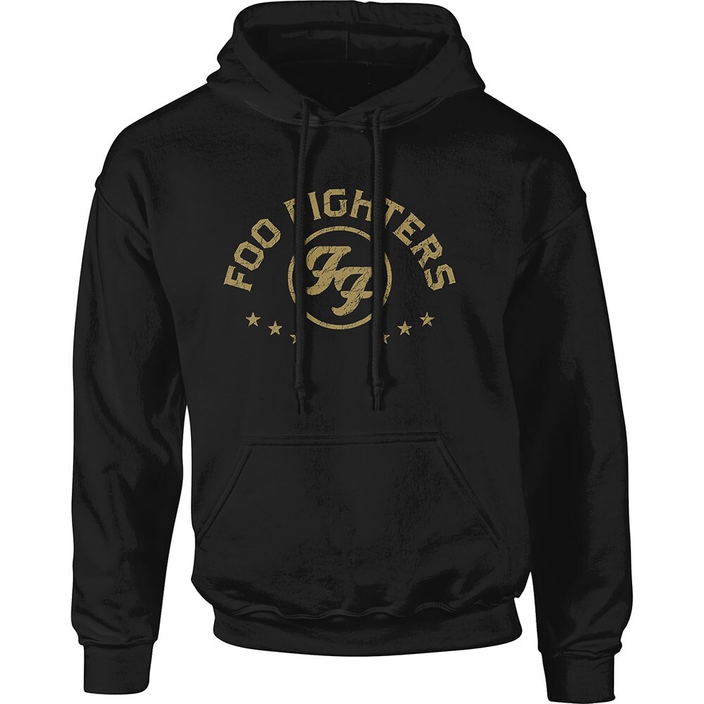 Foo Fighters Unisex Pullover Hoodie: Arched Stars (Medium)