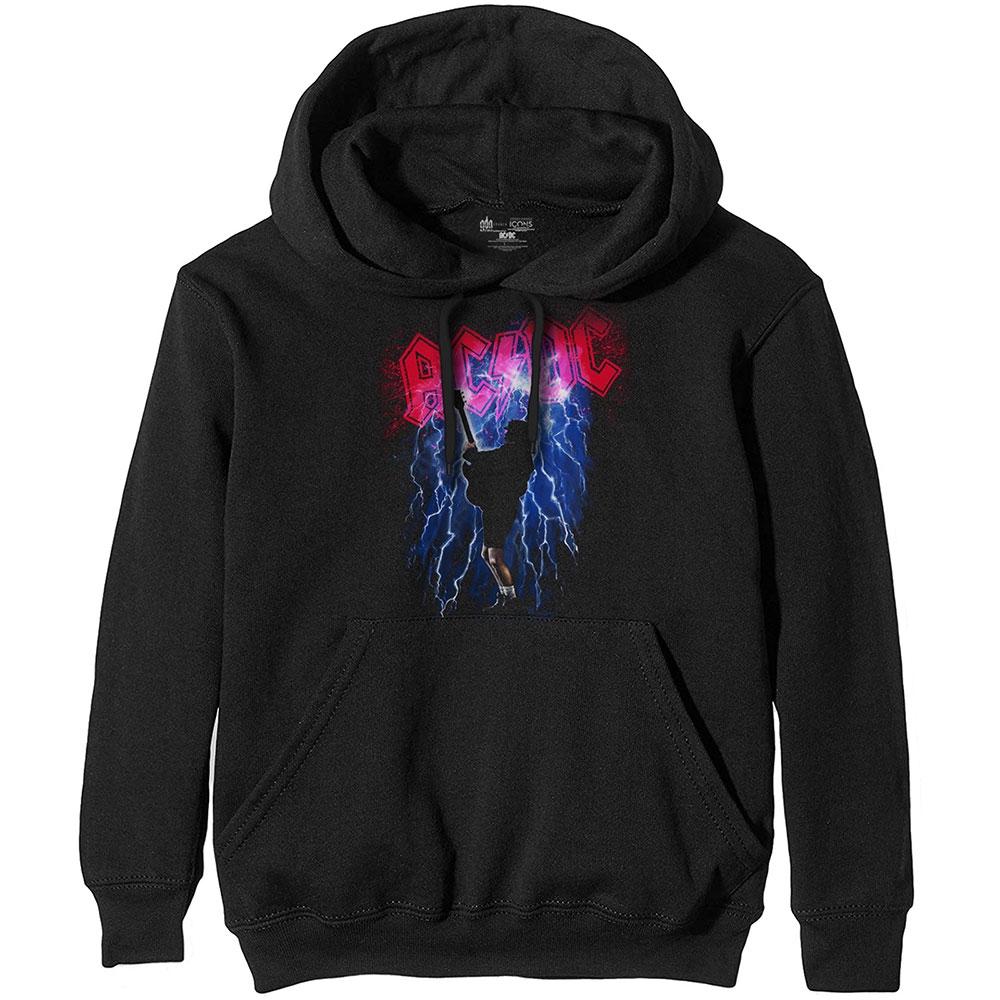 AC/DC Unisex Pullover Hoodie: Thunderstruck (Large)