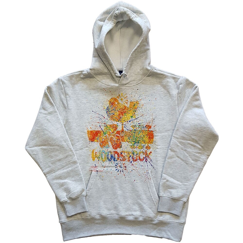Woodstock Unisex Pullover Hoodie: Splatter (XX-Large)