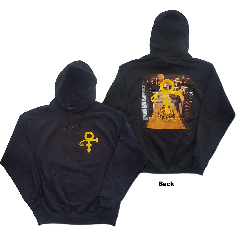 Prince Unisex Pullover Hoodie: Love Symbol (Back Print) (XX-Large)