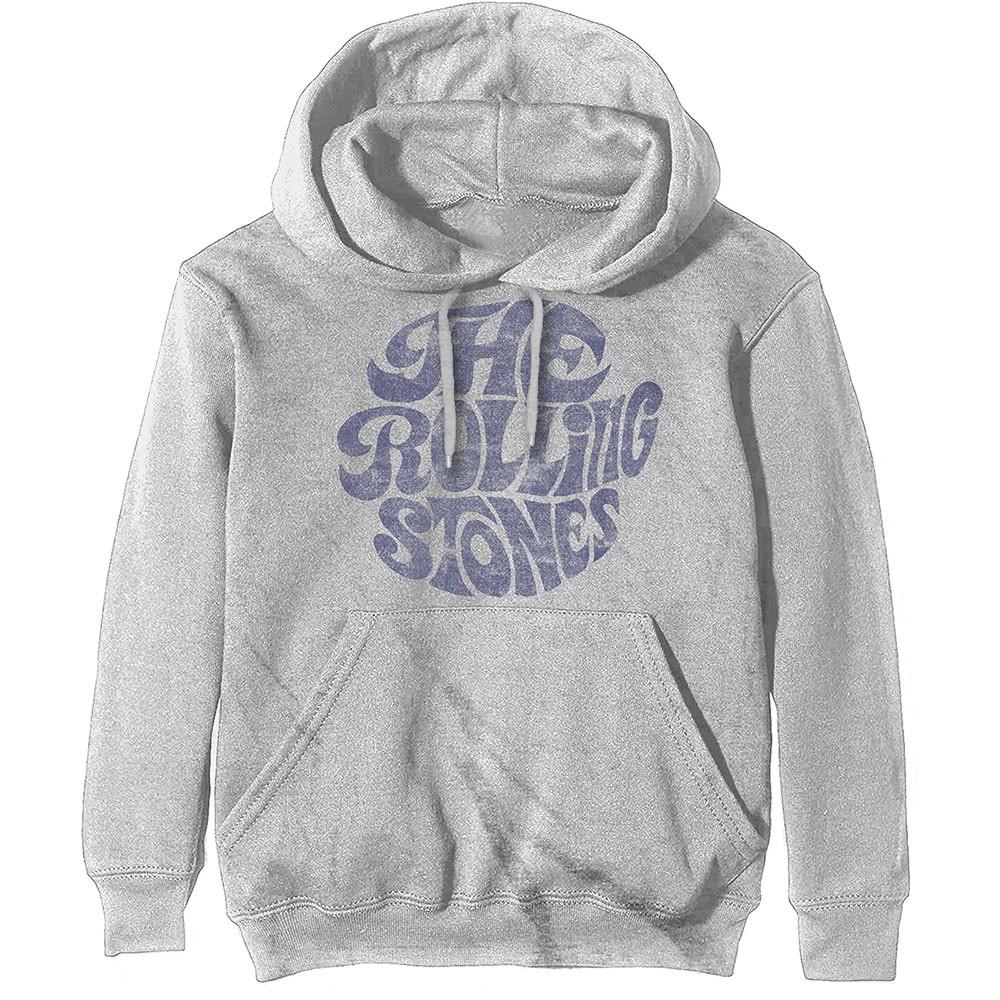 The Rolling Stones Unisex Pullover Hoodie: Vintage 70s Logo (X-Large)