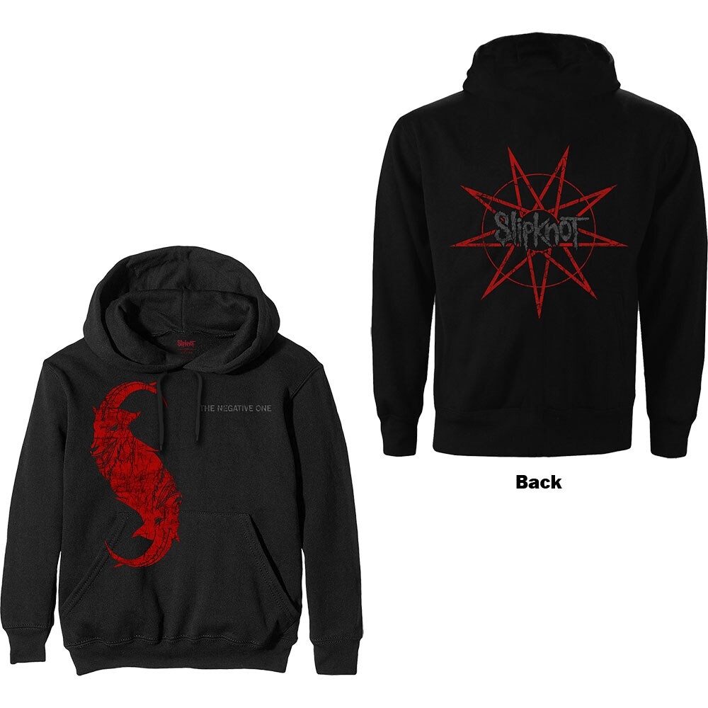 Slipknot Unisex Pullover Hoodie: Goat-S (Back Print) (Medium)