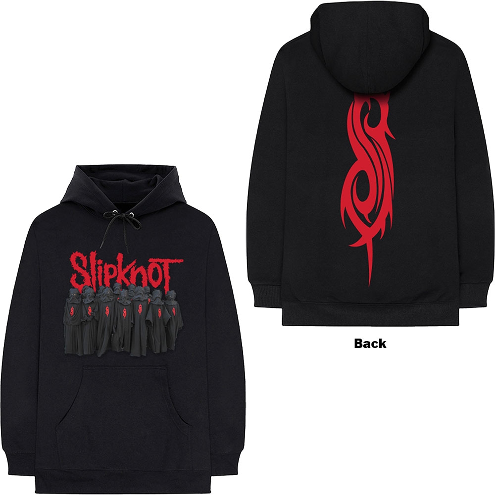 Slipknot Unisex Pullover Hoodie: Choir (Back Print) (X-Large)