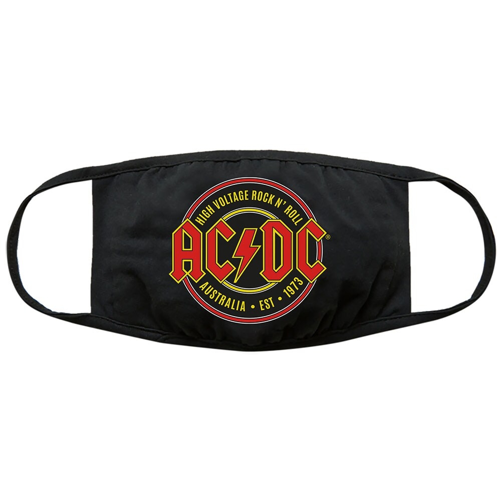 AC/DC Face Mask: Est. 1973
