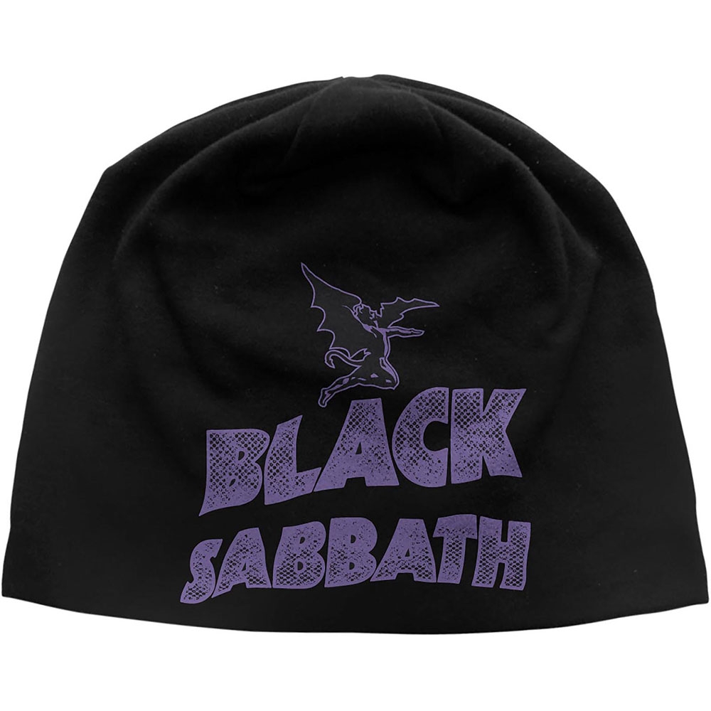 Black Sabbath Unisex Beanie Hat: Logo & Devil