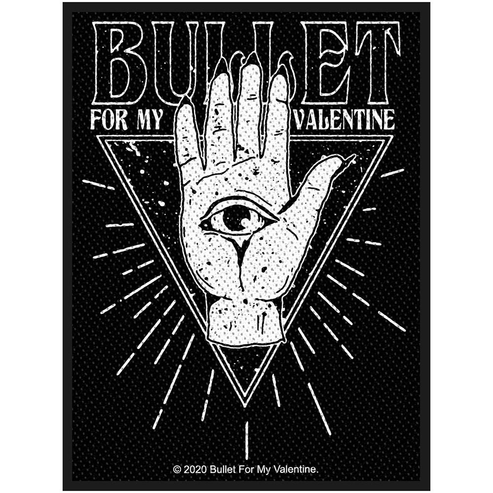 Bullet For My Valentine Standard Patch: All Seeing Eye