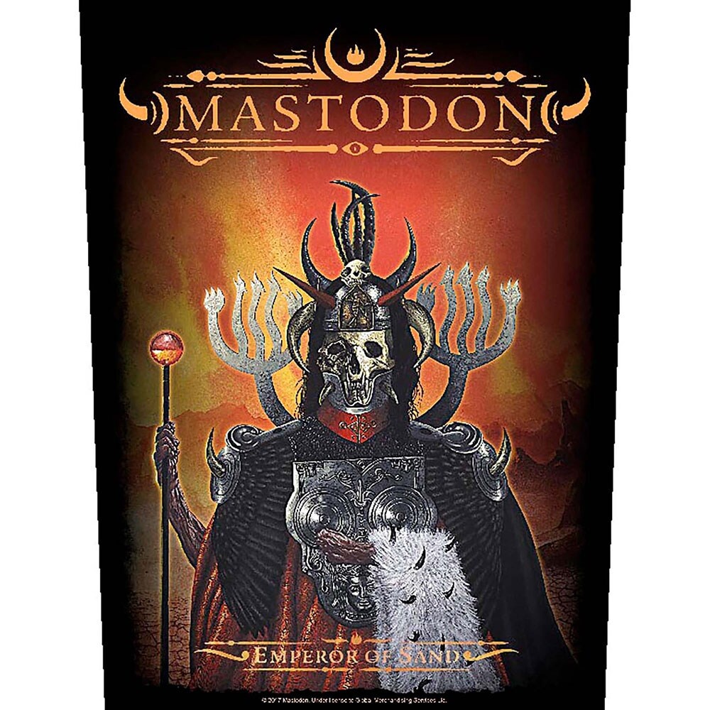 Mastodon Back Patch: Emperor of