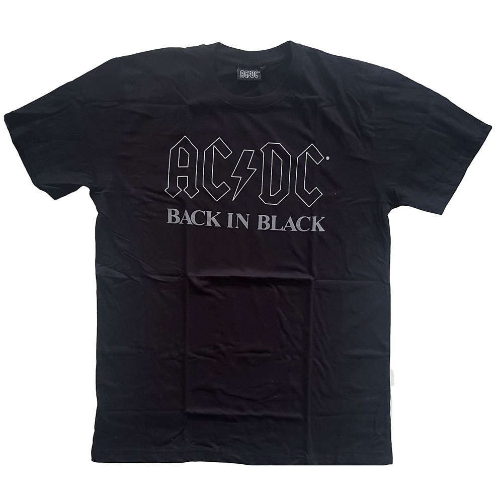 AC/DC Unisex T-Shirt: Back In Black (X-Large)