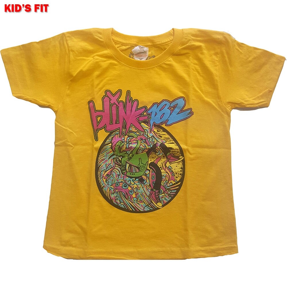 Blink-182 Kids T-Shirt: Overboard Event (7-8 Years)