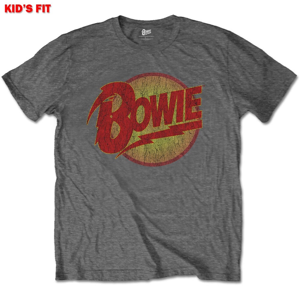 David Bowie Kids T-Shirt: Diamond Dogs Logo (7-8 Years)